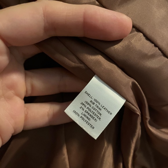 Halogen leather jacket - Picture 7 of 8